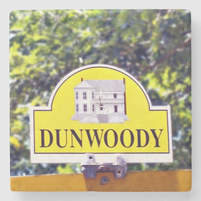 Dunwoody, Atlanta, Georgia, Marble Coasters (Front)