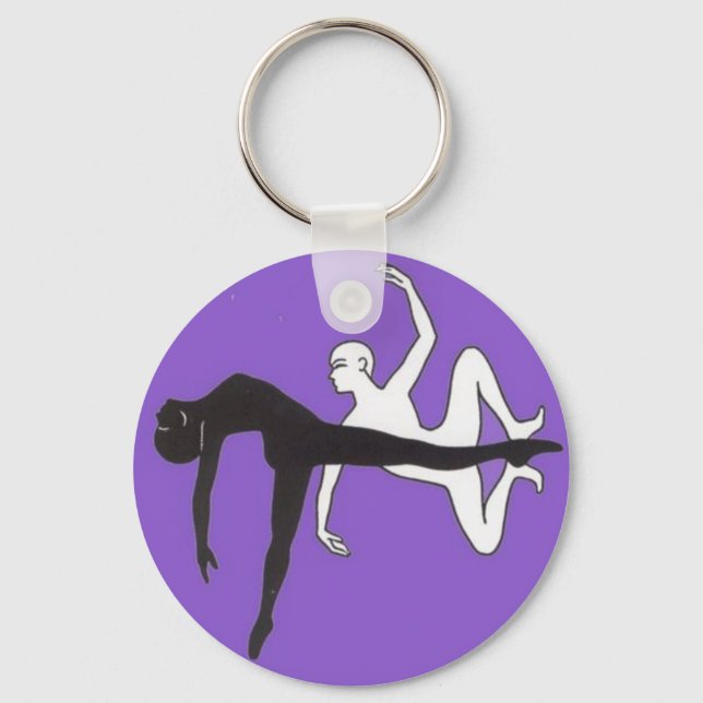 Duo danse key ring (Front)