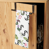 Duo Tone Dollar $ign White Floral