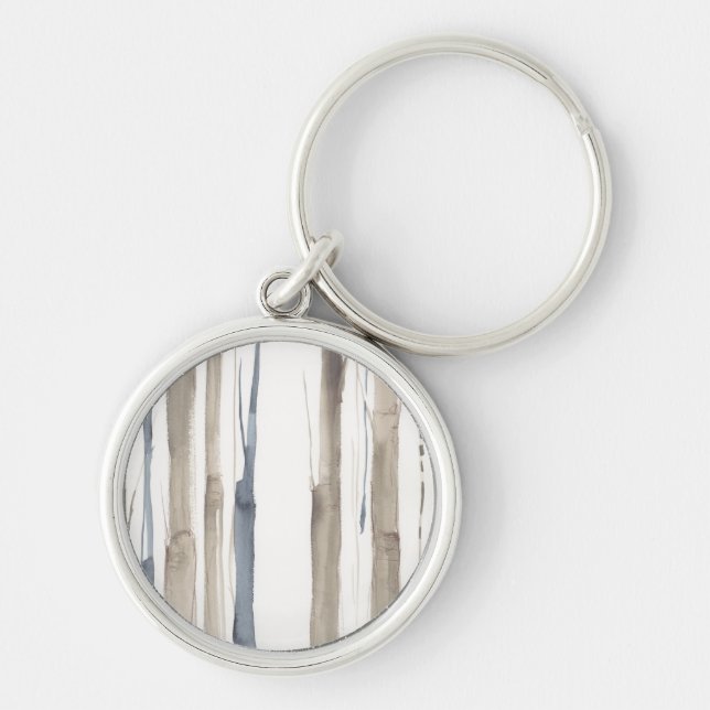 Duo Tone Trees II Key Ring (Front)