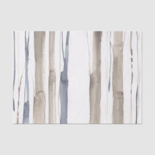 Duo Tone Trees II Tissue Paper