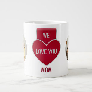 Duo We Love You Mom Jumbo Mug