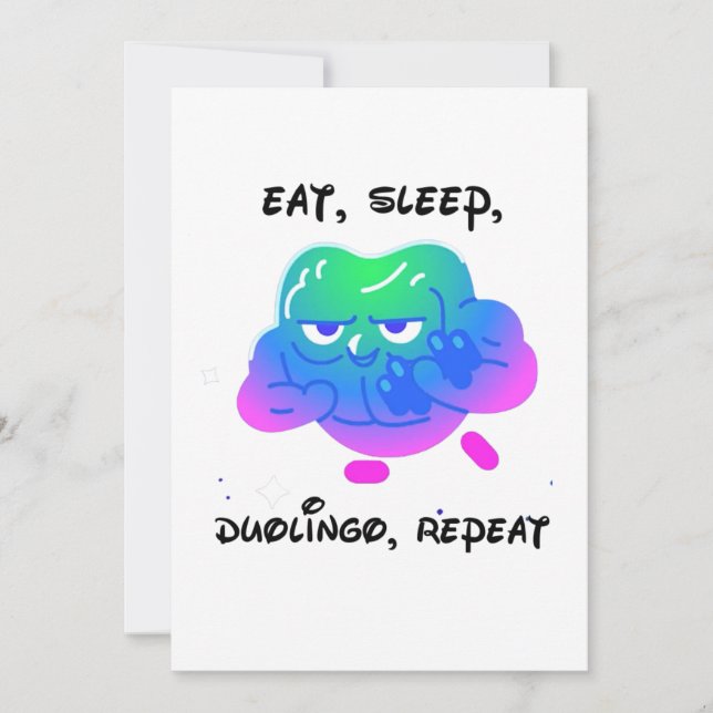 duolingo invitation (Front)