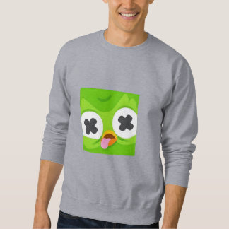 Duolingo Owl, But He’s Seen Some Things Sweatshirt