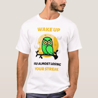 Duolingo Owl Losing Streak T-Shirt