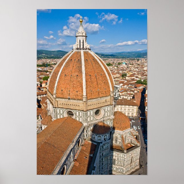 Duomo Basilica di Santa Maria del Fiore - Florence Poster (Front)