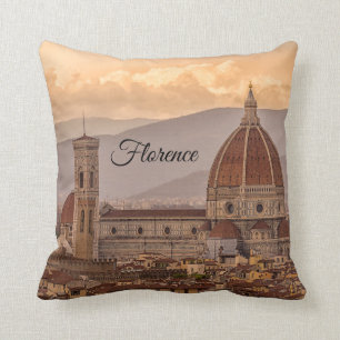 Duomo di Firenze Florence Italy Design Cushion