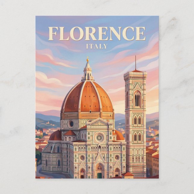 Duomo di Firenze Italy Postcard (Front)