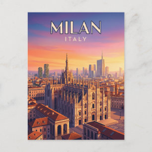 Duomo di Milano Italy Postcard