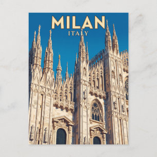 Duomo di Milano Italy Postcard