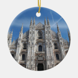 Duomo di Milano Milan Cathedral Italy Ceramic Tree Decoration