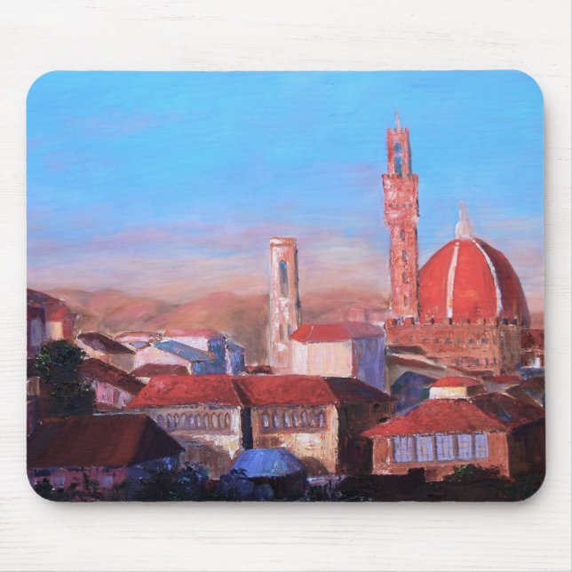 Duomo Form the Pitti Palce Mouse Mat (Front)