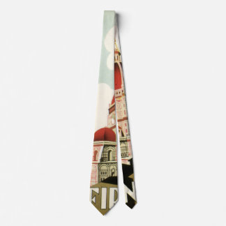 Duomo in Firenze Florence Italy Vintage Travel Art Tie