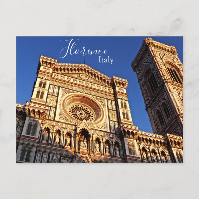 Duomo in Florence, Italy Postcard (Front)