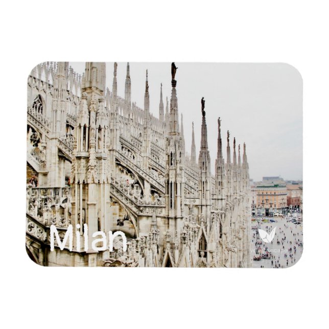 Duomo Milan — fridge magnet by Velvet Escape (Horizontal)