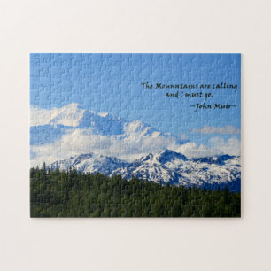 Dup - Mtns are calling / Denali - J Muir Jigsaw Puzzle