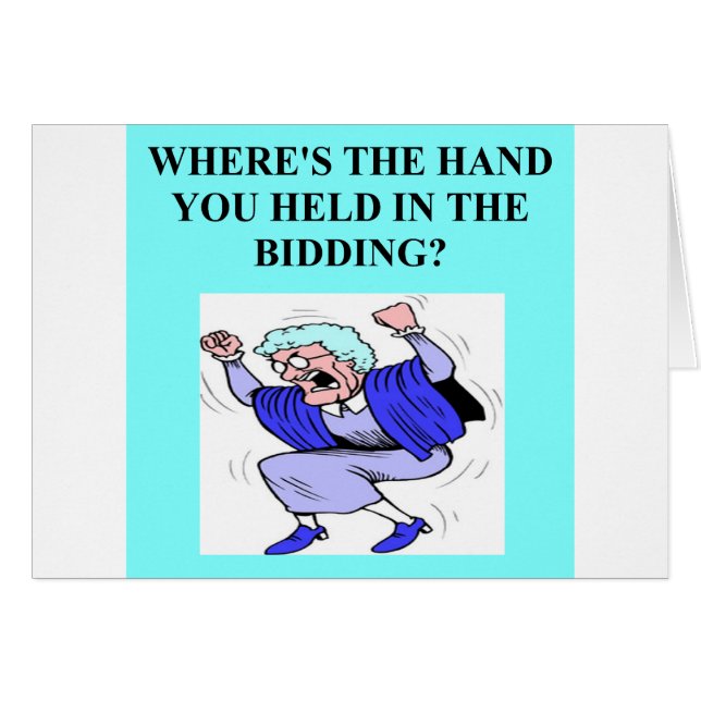 duplicate bridge game player (Front Horizontal)