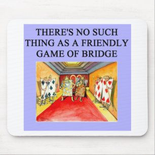 duplicate bridge game player mouse mat