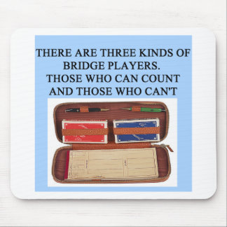 duplicate bridge game player mouse mat