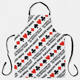 Duplicate Bridge Perfect Game For Mentally Steady Apron