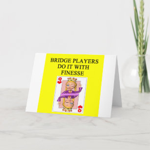 duplicate bridge player card
