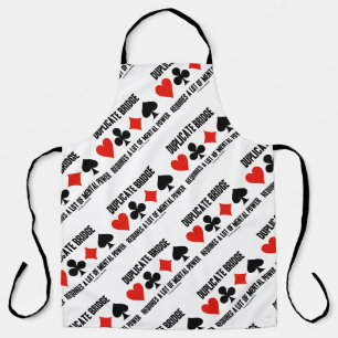 Duplicate Bridge Requires A Lot Of Mental Power Apron