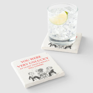 duplicate bridge stone coaster