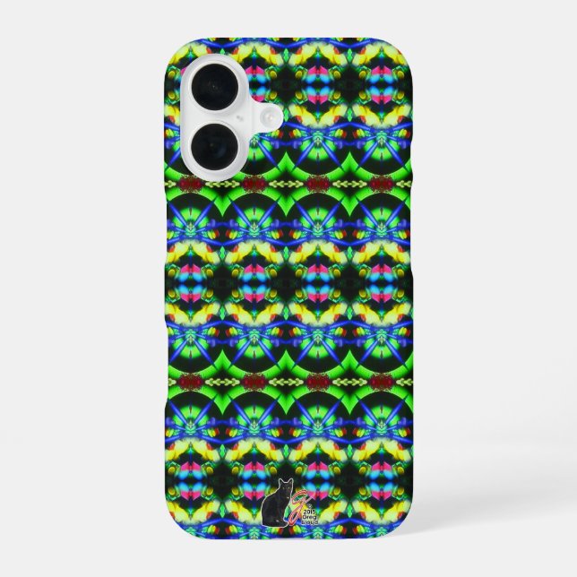 Duplicons KCFX iPhone 16 Case (Back)