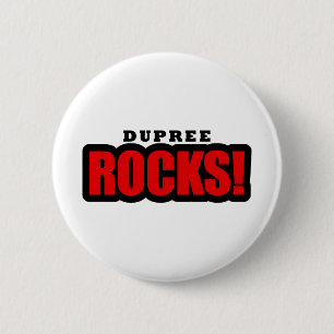 Dupree, Alabama 6 Cm Round Badge