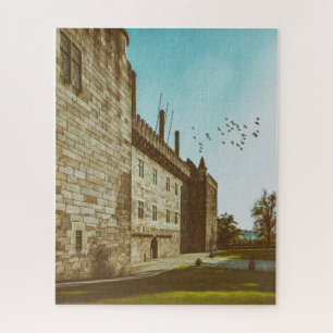 Duques of Braganza Palace, Guimaraes, Portugal. Jigsaw Puzzle