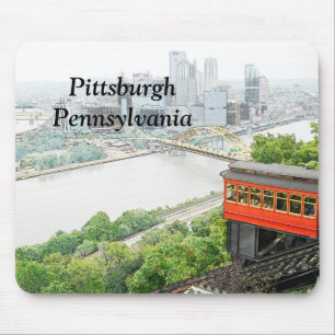 Duquesne Incline in Pittsburgh Pennsylvania Mouse Mat