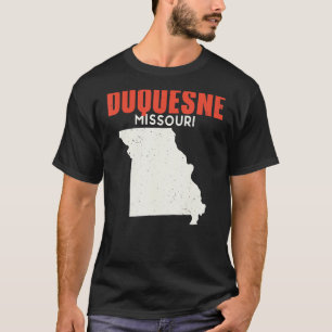 Duquesne Missouri USA State America Travel Missour T-Shirt