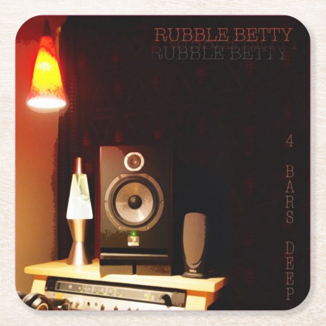 Durable and Absorbent Paper Coaster (Front)