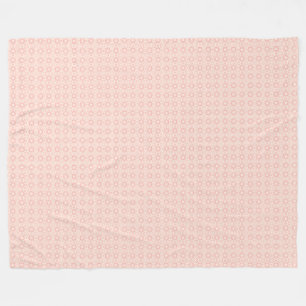 Durable Delight light red patterned Fleece Blanke