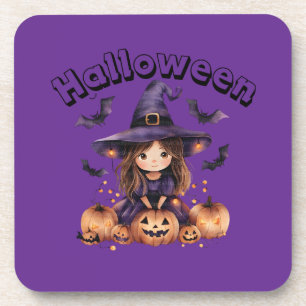 Durable Halloween Witch Coaster