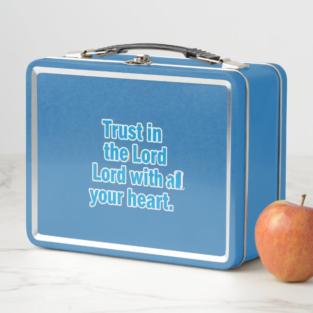 Durable Meal Container for Work, School & Travel Metal Lunch Box (In Situ)
