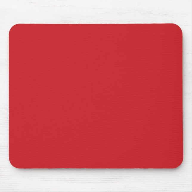 Durable Red Desk Mouse Pad for Professional Desks (Front)