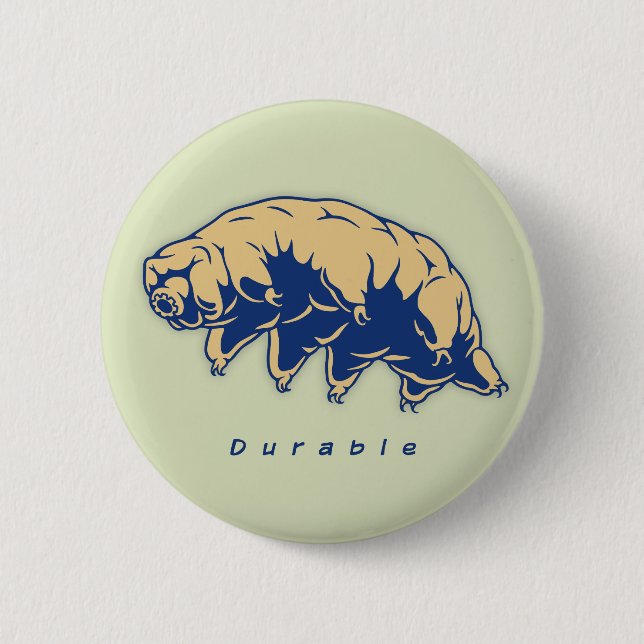 Durable - Tardigrade 6 Cm Round Badge (Front)