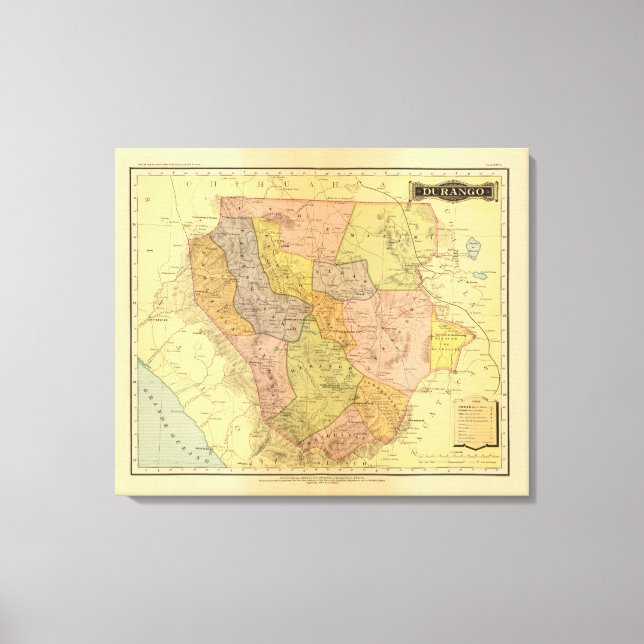 Durango Canvas Print (Front)