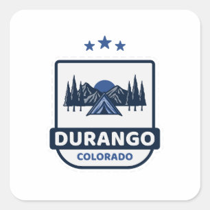 Durango - Colorado Square Sticker