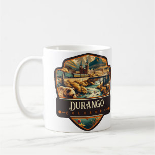 Durango, Colorado   Vintage Coffee Mug