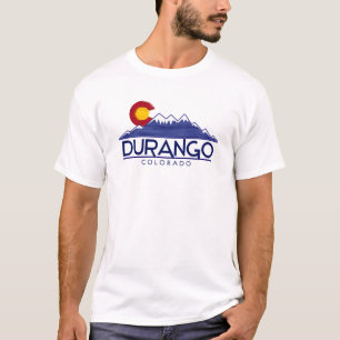 Durango Colorado wood mountains shirt