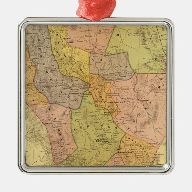 Durango Metal Tree Decoration (Front)