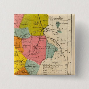 Durango, Mexico 15 Cm Square Badge