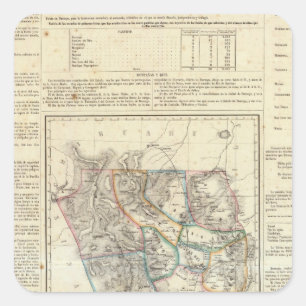 Durango, Mexico Square Sticker