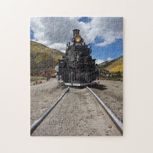 Durango & Silverton Narrow Gauge Train Jigsaw Puzzle (Vertical)
