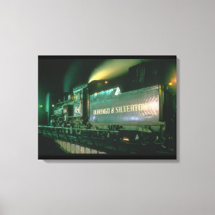 Durango & Silverton No_Steam Trains Canvas Print