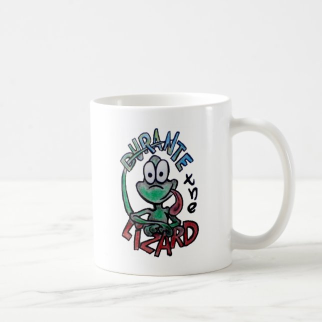 Durante the Lizard Coffee Mug (Right)