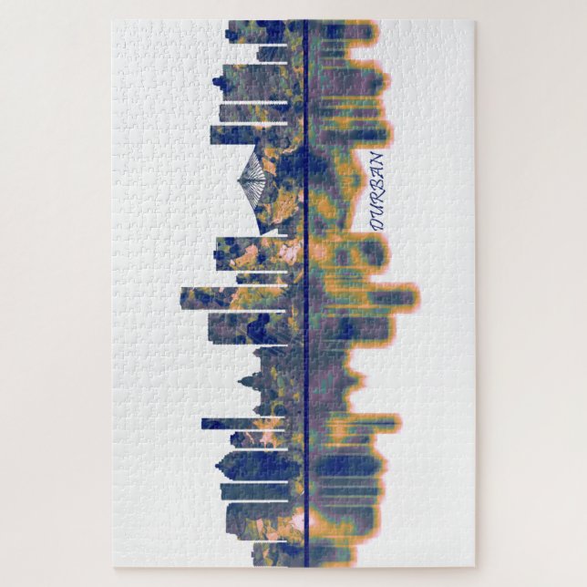 Durban Skyline Jigsaw Puzzle (Vertical)