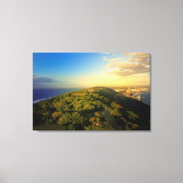 Durban's Bluff, Durban, Kwazulu-Natal Canvas Print (Front)